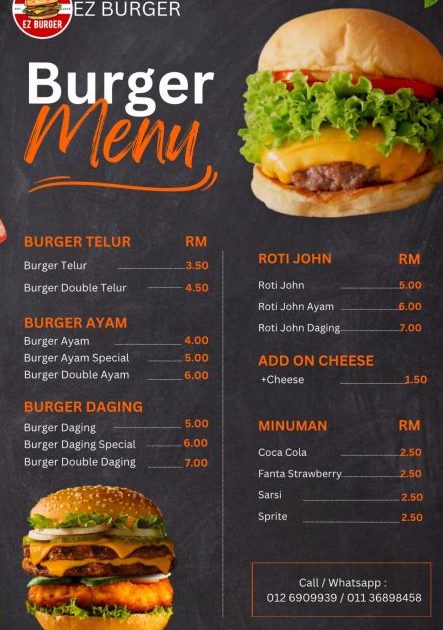 burger kampung titingan tawau