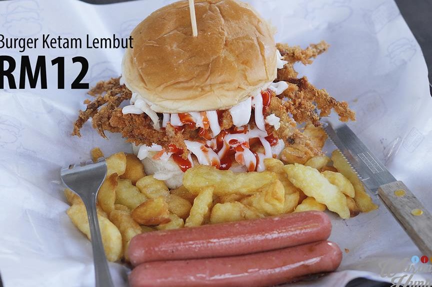 Burger Ketam Lembut 1 burger ketam lembut