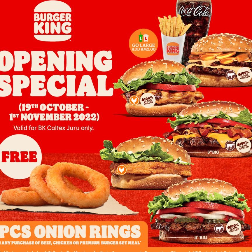 Burger King Caltex Juru 1 burger king caltex juru