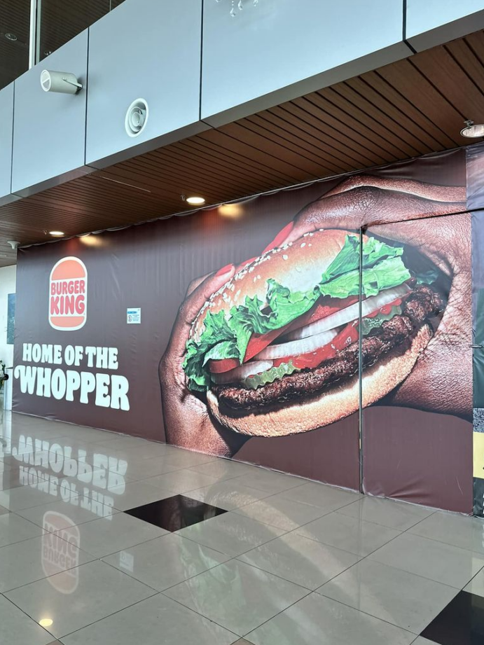 burger king kuching international airport