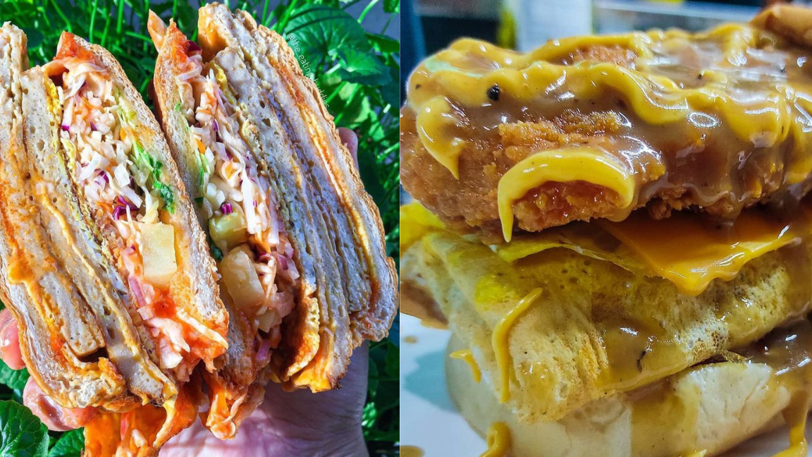 Burger Pinang Sebatang 1 burger pinang sebatang