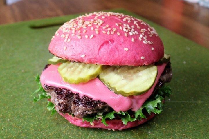Burger Pink 1 burger pink