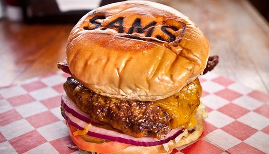 burger sam sams burger