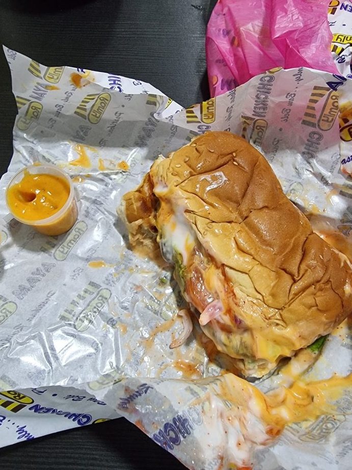 Burger Sempoi Abang Majid 1 burger sempoi abang majid