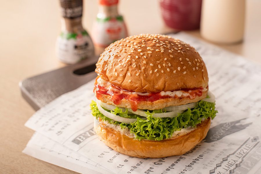 Burger tepi jalan 1 burger tepi jalan