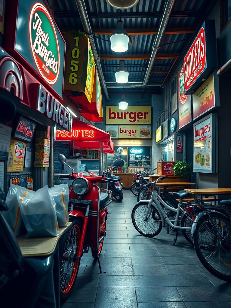 burgerbikehightown(parit raja)