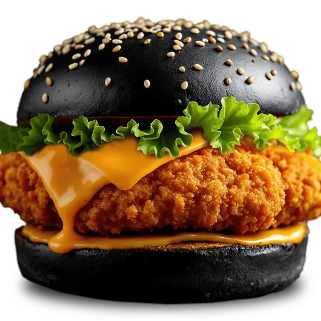 chef black burger kukus kg seginyeh inas
