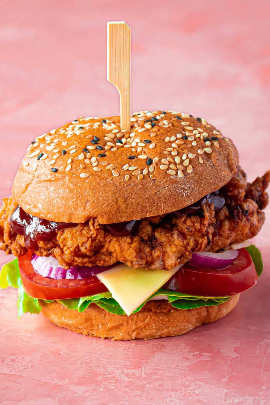 crispy burger
