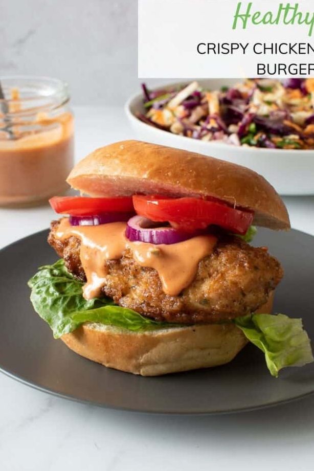Crispy Chicken Burger (BTP) 1 crispy chicken burger btp