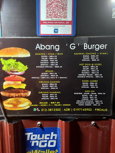 Abang 'G' Burger Abang 'G' Burger
