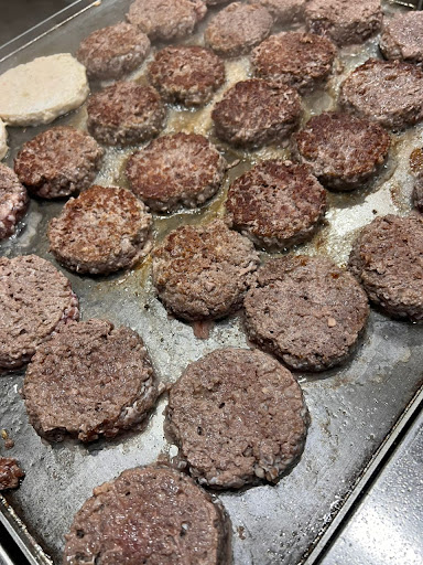 Burger sne tarantula (western & makanan melayu)