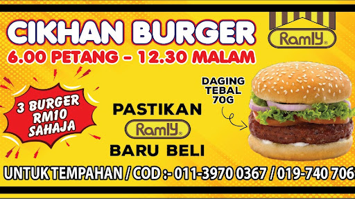 CIKHAN BURGER RAMLY PANTAI SRI TUJUH TUMPAT