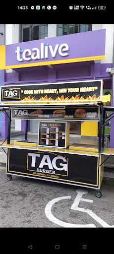 Burger Ayam Crispy • Alor Gajah