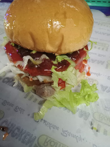 Buger kampung fast food