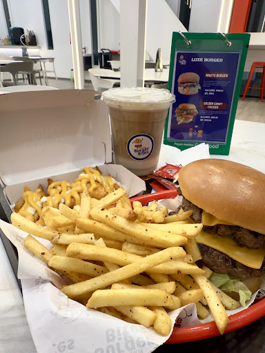 Man Burger Bites Man Burger Bites