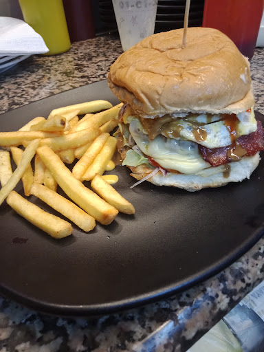 Homemade burger Homemade burger