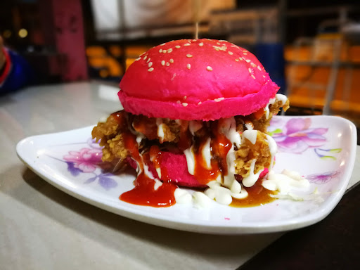 Burger Ayam Goreng Njoy