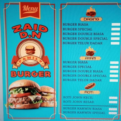 Zaid D.N Family Burger Zaid D.N Family Burger