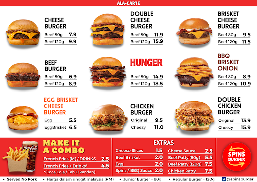 Spins Burger Spins Burger