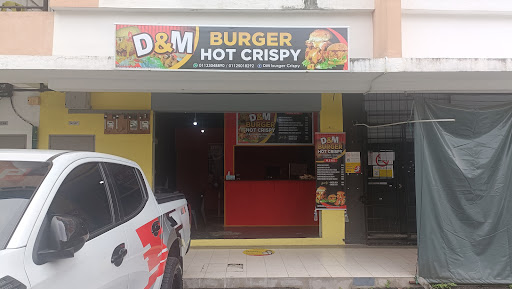 D&M Burger Hot Crispy