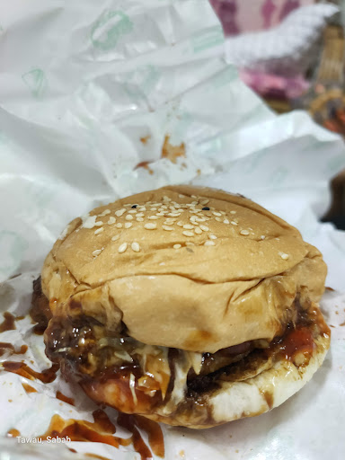 Burger Ayam Crispy iman Alif