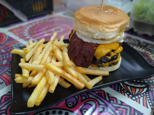 Kuching Grilled Burger #batu3