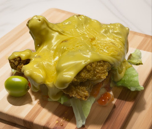 Classic burger pandan mewah