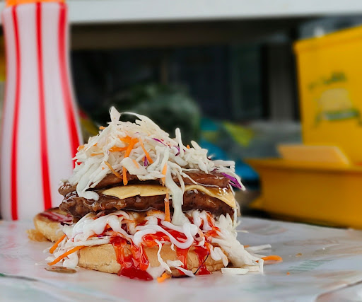 Burger nur pasti celup celup