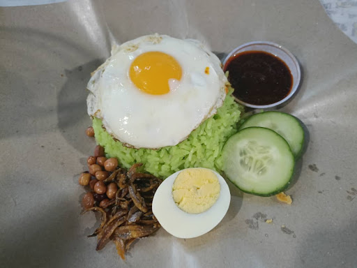 HBA burger & Nasi Lemak HBA burger & Nasi Lemak
