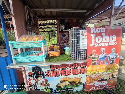SUPERHERO BURGER AND ROTI JOHN