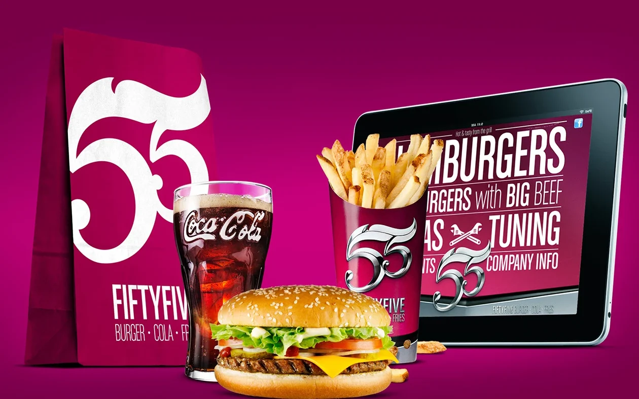 five fifty five burger