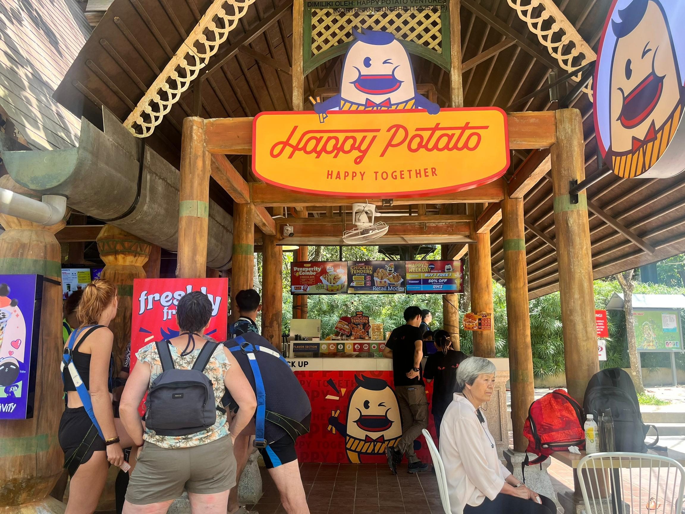 happy potato escape penang