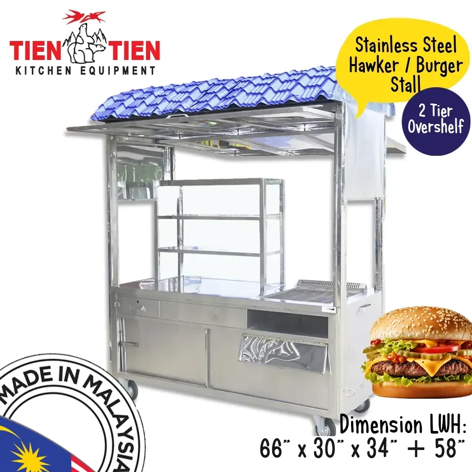 hawker stall burger