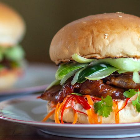 jj homemade pork burger sarikei