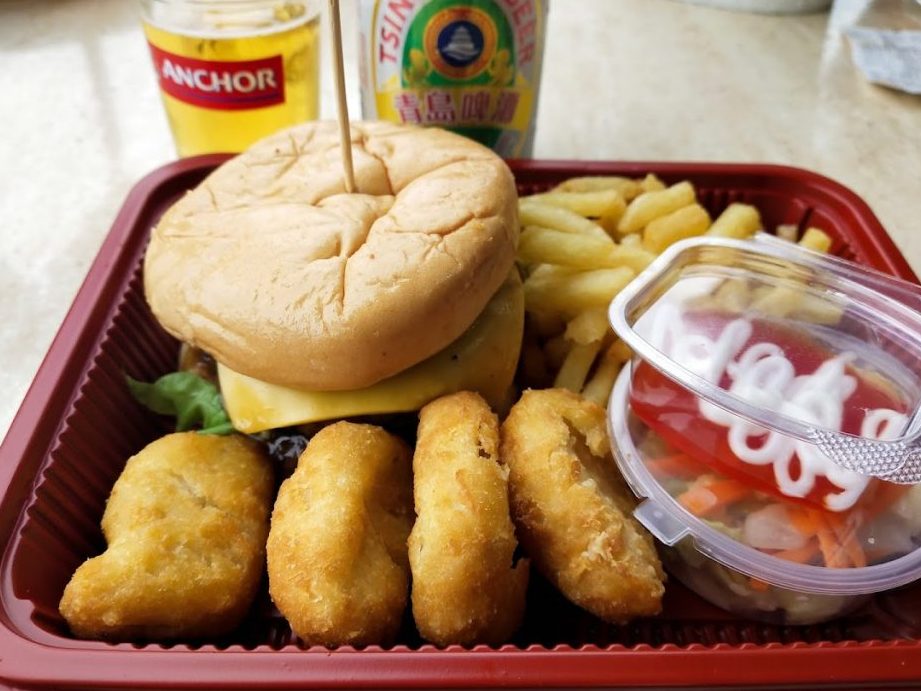 JJ. MERI PORK BURGER 1 jj meri pork burger