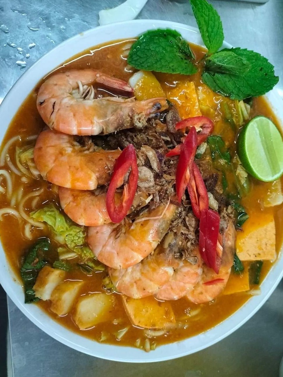 Mee Udang Angah Aran 1 mee udang angah aran