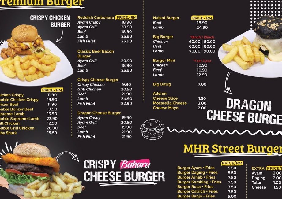 MHR Burger's 1 mhr burgers