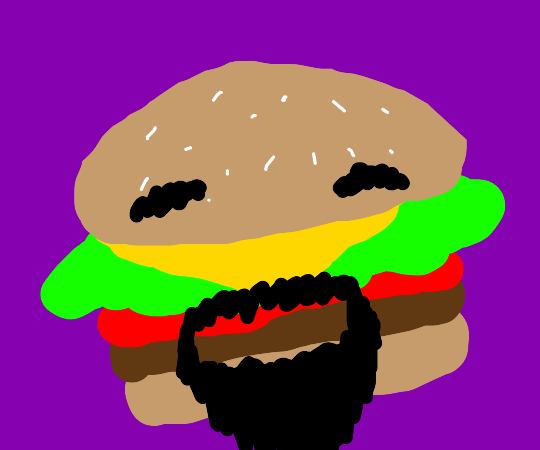 mr beard burger