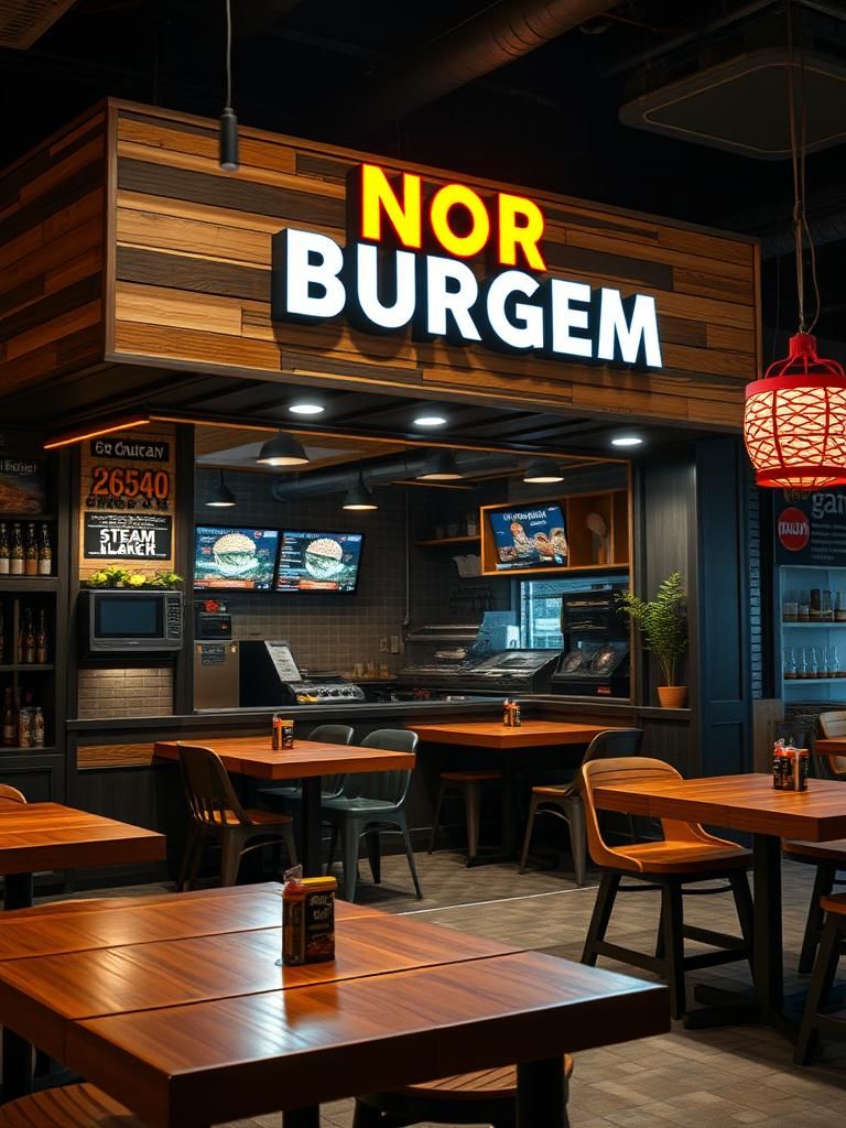 nor burger steam tanjung karang