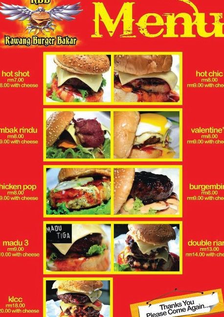 Rawang Burger Bakar Johor Bahru 1 rawang burger bakar johor bahru