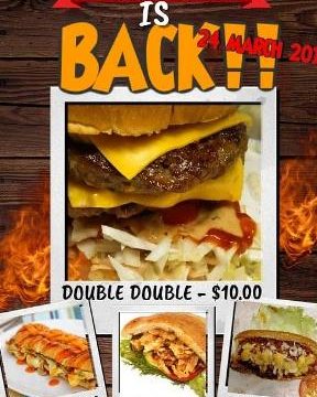 restoran monzara homemade burgers roti john legend