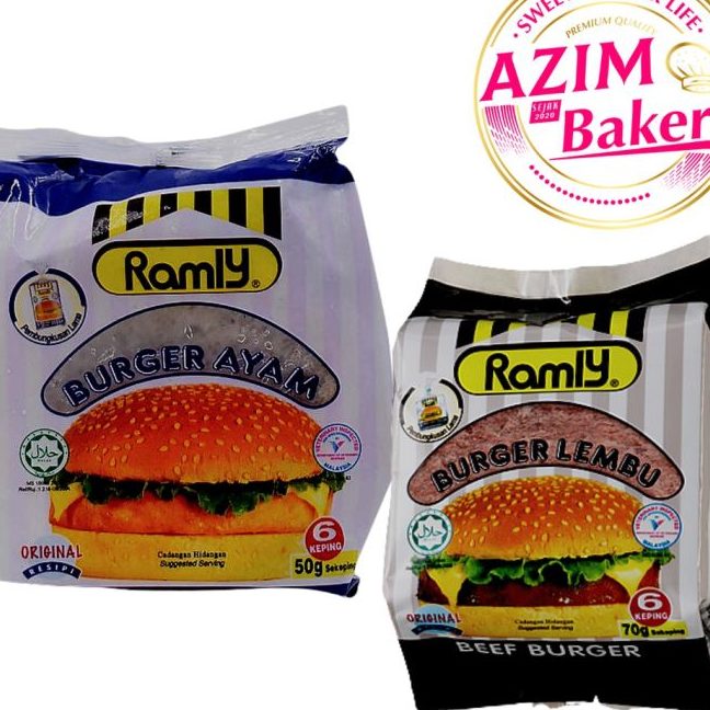 rozi burger boom ramly product nasi ayam berempah