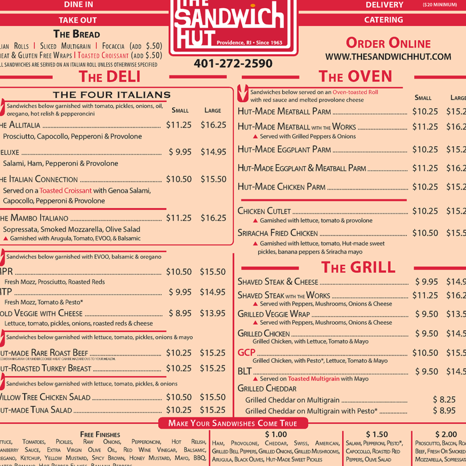 Sandwich Hut 1 sandwich hut