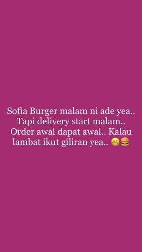 Sofia Burger (BurgerdeliveryBatuPahat) 1 sofia burger burgerdeliverybatupahat