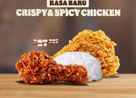 Sopi king big burger&ayam crispy 1 sopi king big burgerayam crispy