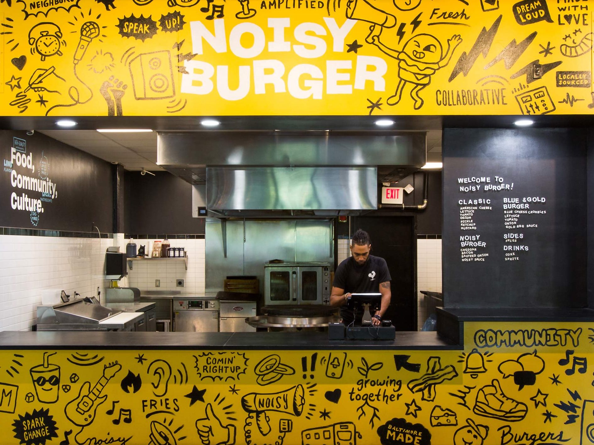Stall Burger Apot 1 stall burger apot