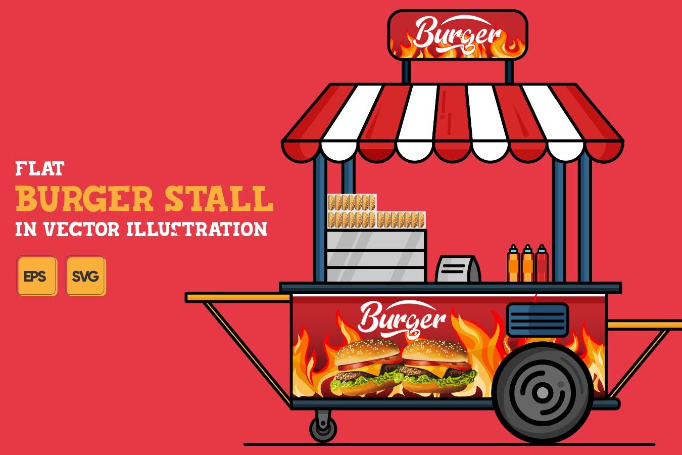 stall mail burger