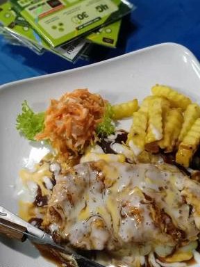 Stall Pink Burger Taman Bersatu,Jitra 1 stall pink burger taman bersatujitra