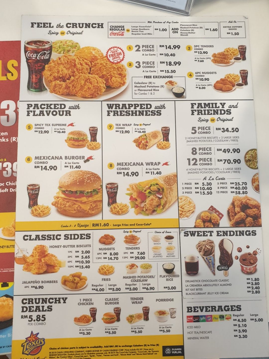 texas chicken caltex putrajaya