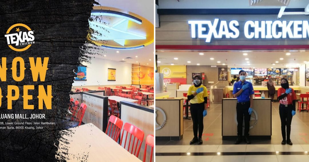 texas chicken kluang mall johor